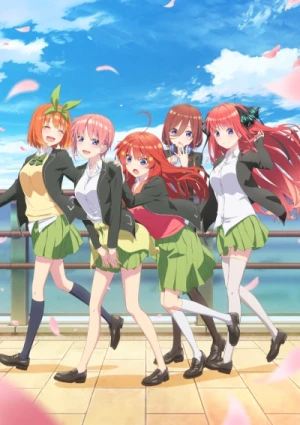 La adaptación al anime de Gotoubun no Hanayome continuará con