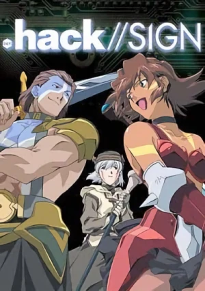 Hack Sign / NEW anime on DVD . Dot hack from Funimation