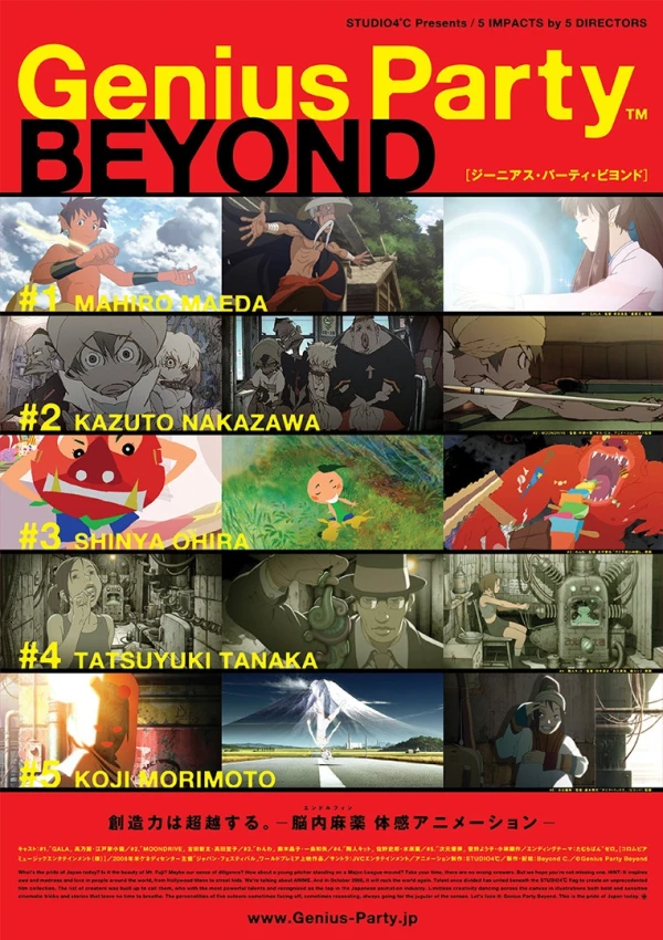 Anime: Genius Party Beyond
