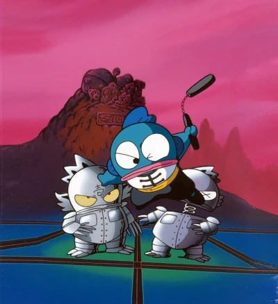Anime: Hangyodon no Parallel Daisakusen: Mirai Sekai wa Oosawagi