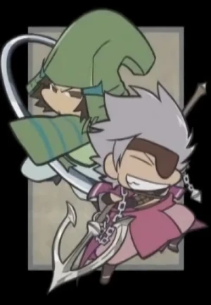 Anime: Sengoku Basara Chosokabe Motochika-kun and Mori-kun