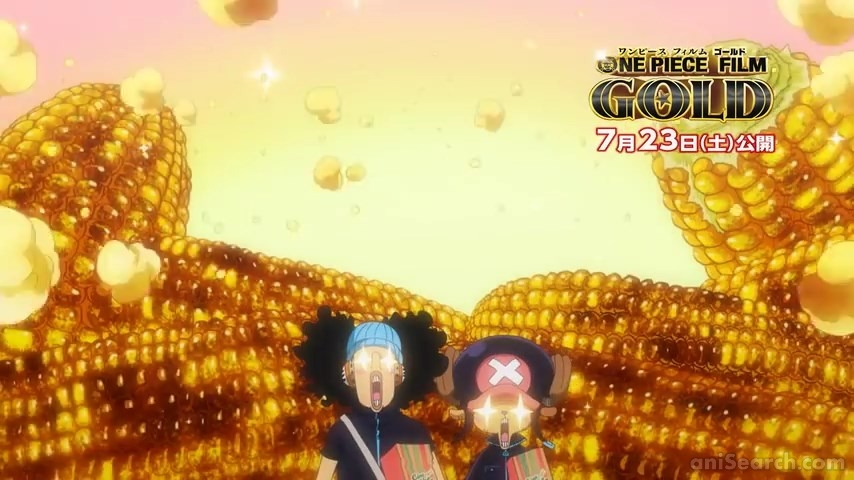 Characters appearing in One Piece Film: Gold - Cine Mike Popcorn