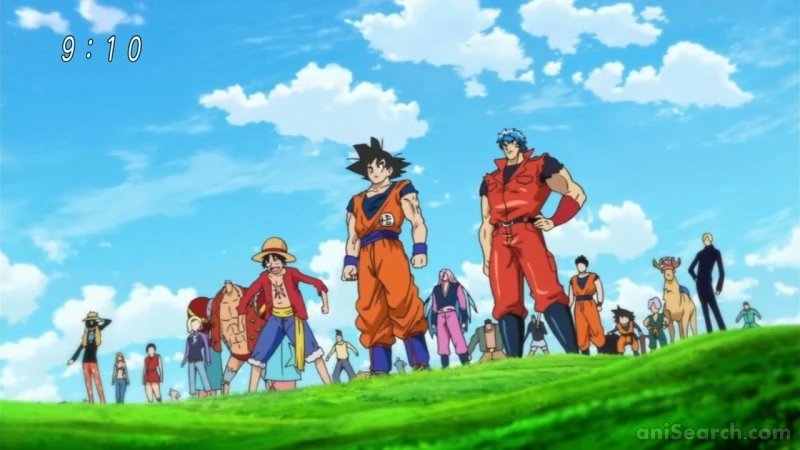 Dream 9 Toriko One Piece Dragon Ball Z Chou Collaboration Special Anime Anisearch