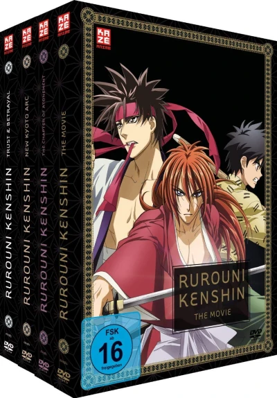 Rurouni Kenshin: The Movie + OVAs - Komplettset