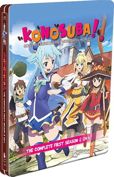 KonoSuba: God’s Blessing on This Wonderful World! Season 1 - Limited Steelbook Edition [Blu-ray]