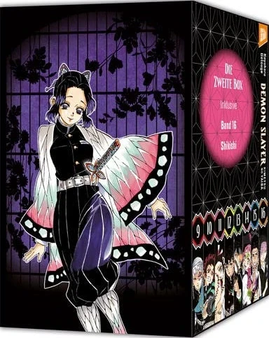 Demon Slayer: Kimetsu no Yaiba - Bd. 16 + Sammelschuber