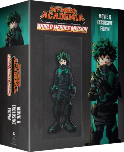 My Hero Academia - Movie 3: World Heroes’ Mission [Blu-ray+DVD] + Figpin