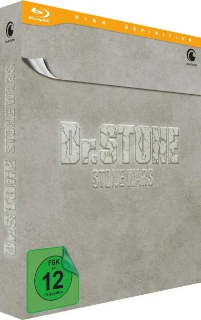 Dr. Stone: Stone Wars - Vol. 1/2: Limited Edition [Blu-ray] + Sammelschuber