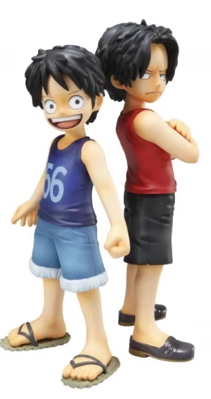 One Piece - Figuren: Monkey D. Luffy und Portgas D. Ace