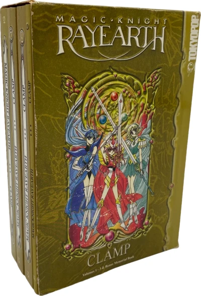 Magic Knight Rayearth - Complete Box Set: Vol. 01-03 + Memorial Book