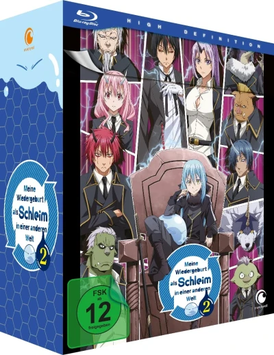 Meine Wiedergeburt als Schleim in einer anderen Welt: Staffel 2 - Vol. 1/4: Limited Edition [Blu-ray] + Sammelschuber