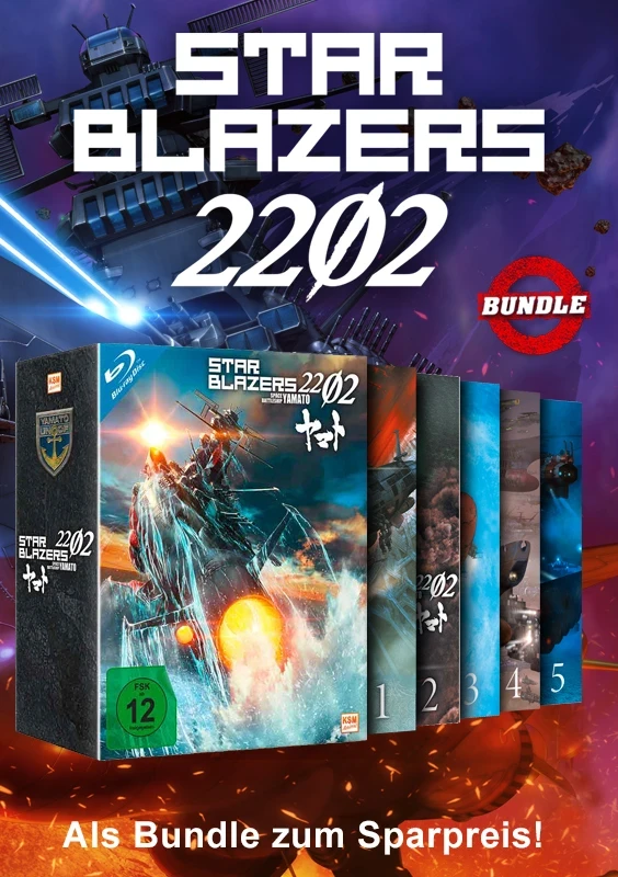 Star Blazers 2202: Space Battleship Yamato - Gesamtausgabe [Blu-ray]