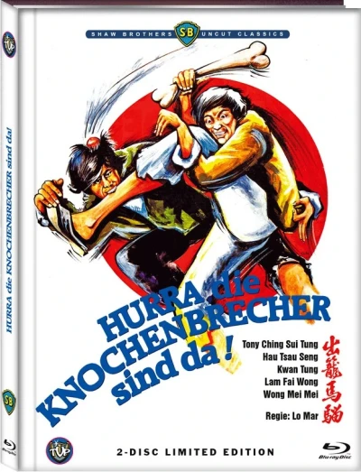 Hurra, die Knochenbrecher sind da! - Limited Mediabook Edition [Blu-ray+DVD]: Cover A