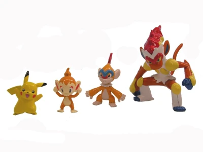 Pokémon: Best Wishes! - Figur: Panferno (Evolutionset)