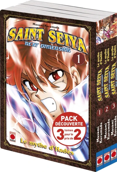 Saint Seiya : Next Dimension - Le mythe d’Hadès - Pack Découverte : T. 01-03