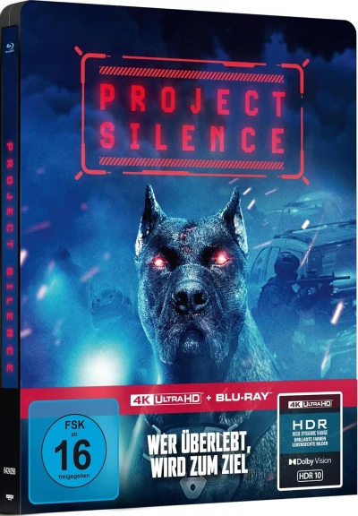 Project Silence - Limited Steelbook Edition [4K UHD+Blu-ray]