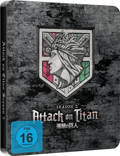 Attack on Titan: Staffel 2 - Gesamtausgabe: Steelbook [Blu-ray]
