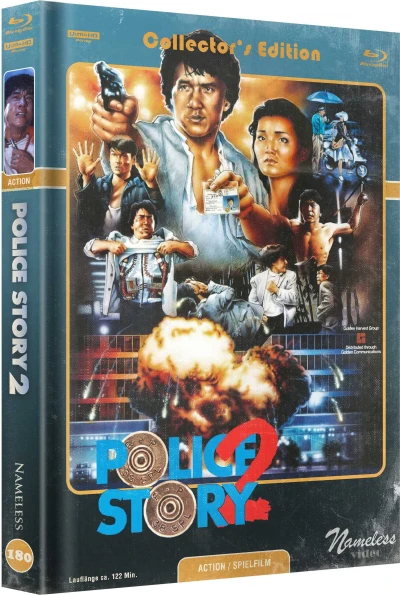 Police Story 2 - Limited Mediabook Edition (Uncut) [4K UHD+Blu-ray]: Cover B