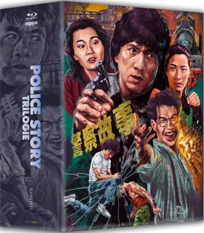 Police Story 1-3 - Limited Mediabook Edition (Uncut) [4K UHD+Blu-ray]