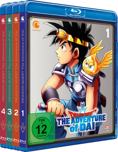 Dragon Quest: The Adventure of Dai - Komplettset [Blu-ray]