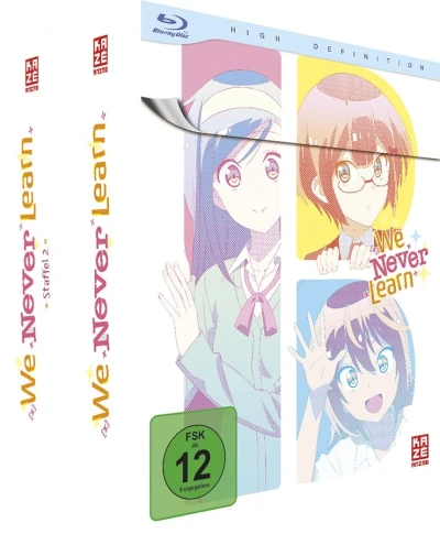 We Never Learn: Staffel 1+2 - Komplettset + Sammelschuber [Blu-ray]
