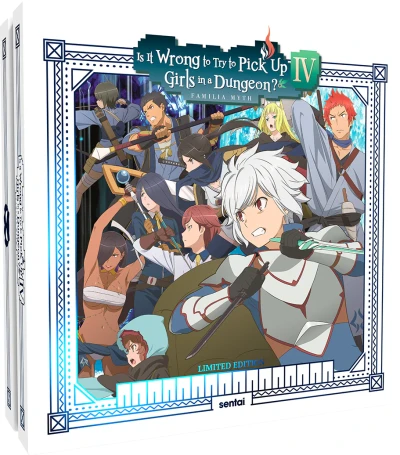 Is It Wrong to Try to Pick Up Girls in a Dungeon? Season 4 - Limited Edition [Blu-ray]
