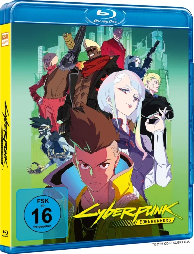 Cyberpunk: Edgerunners - Staffel 1 - Gesamtausgabe [Blu-ray]