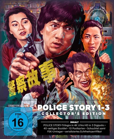 Police Story 1-3 - Legacy Collection (Uncut) [4K UHD]