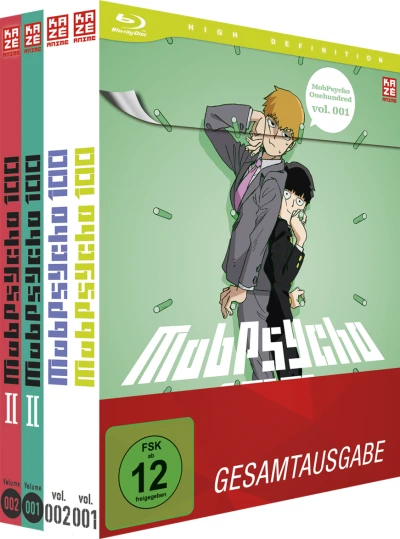 Mob Psycho 100: Staffel 1+2 - Komplettset [Blu-ray]