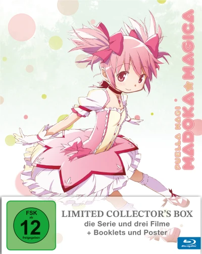 Puella Magi Madoka Magica - Gesamtausgabe + Film 1-3: Collector’s Edition [Blu-ray]