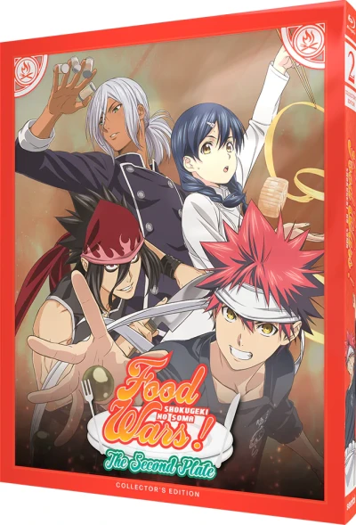 Food Wars! Shokugeki no Soma: The Second Plate - Collector’s Steelbook Edition [Blu-ray]