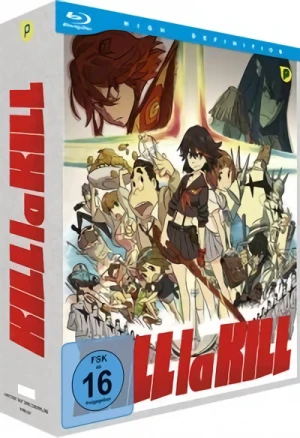 Kill la Kill - Vol. 1/4: Limited Edition [Blu-ray] + Sammelschuber