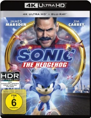 Sonic The Hedgehog [4K UHD+Blu-ray]