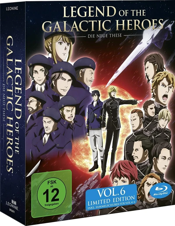 Legend of the Galactic Heroes: Die Neue These - Vol. 6/6: Limited Edition [Blu-ray] + Sammelschuber