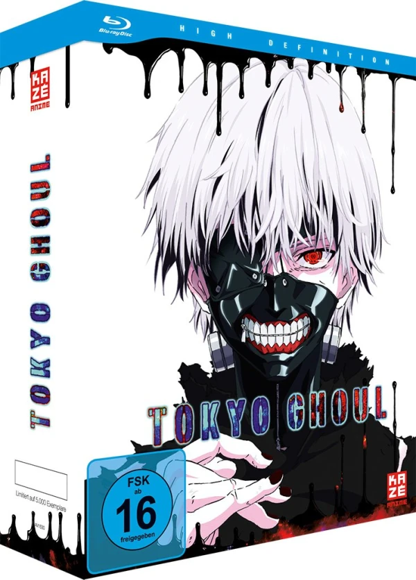 Tokyo Ghoul - Vol. 1/4: Limited Edition [Blu-ray] + Sammelschuber