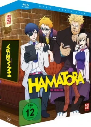 Hamatora: The Animation - Vol. 1/4: Limited Edition [Blu-ray] + Sammelschuber + Manga Bd.01