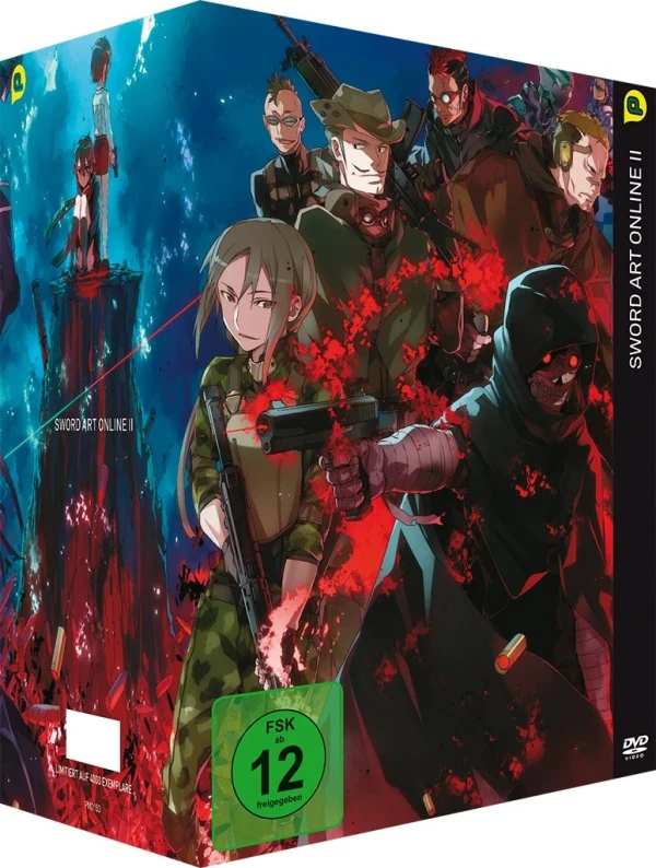 Sword Art Online II - Vol. 1/4: Limited Edition + Sammelschuber + OST