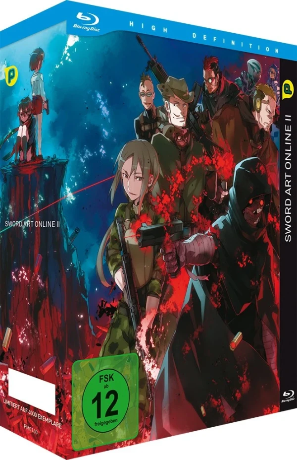 Sword Art Online II - Vol. 1/4: Limited Edition [Blu-ray] + Sammelschuber + OST