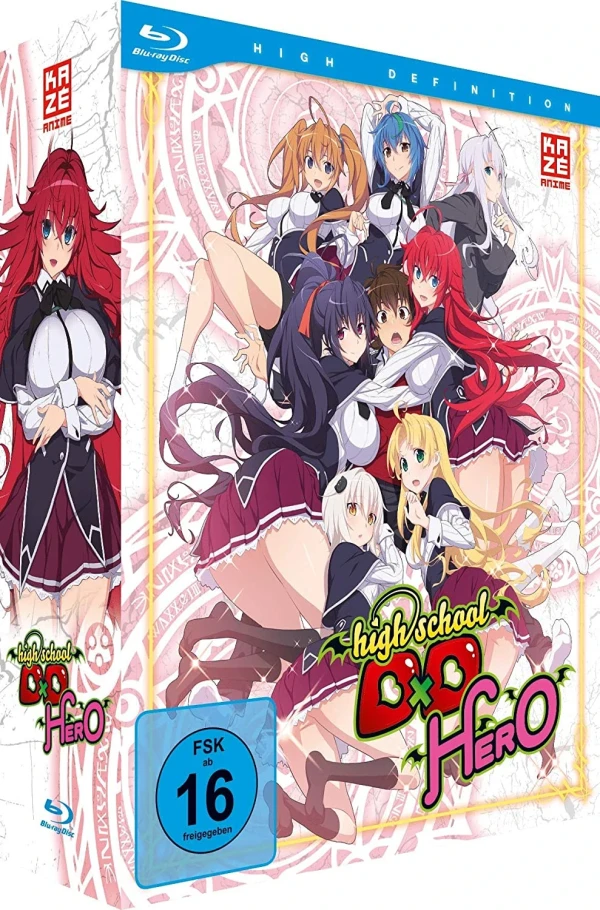 Highschool D×D Hero - Vol. 1/4: Limited Edition [Blu-ray] + Sammelschuber
