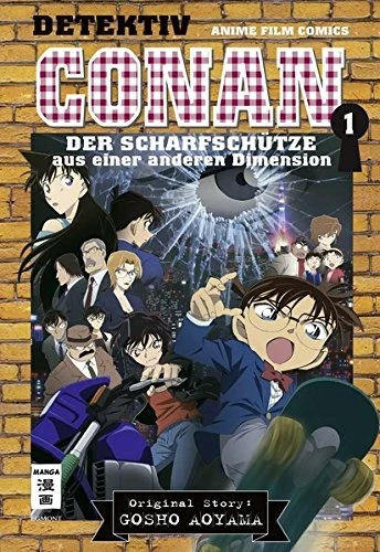 Detektiv Conan: Der Scharfschütze aus einer anderen Dimension - Anime Comic - Bd. 01