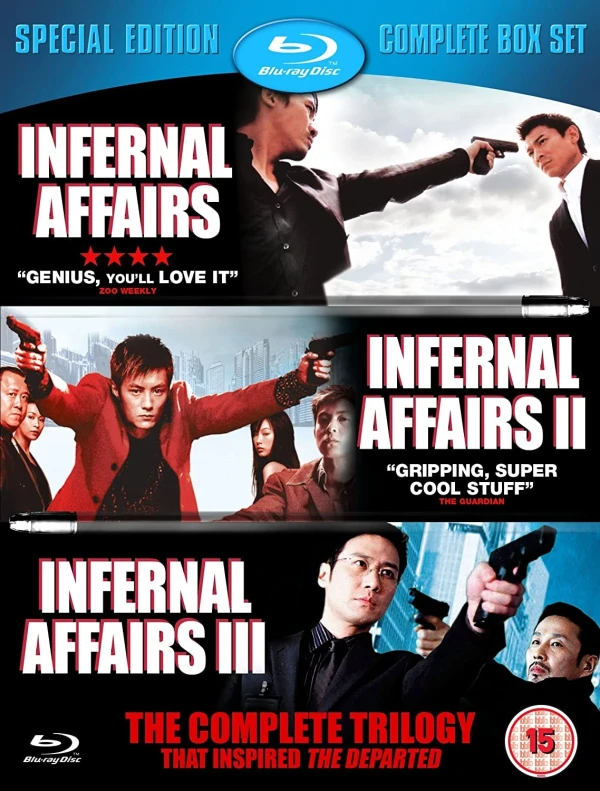Infernal Affairs - The Trilogy (OwS) [Blu-ray]