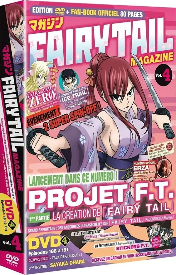 Fairy Tail : Saison 5 - Vol. 04/13 : Édition Fairy Tail Magazine