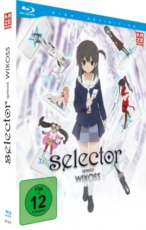 Selector Spread Wixoss - Vol. 1/2: Limited Edition [Blu-ray] + Sammelschuber