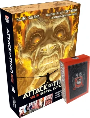 Attack on Titan - Vol. 16: Special Edition + Playing Cards