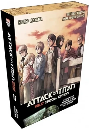 Attack on Titan - Vol. 17: Special Edition (OwS) [Manga+DVD]