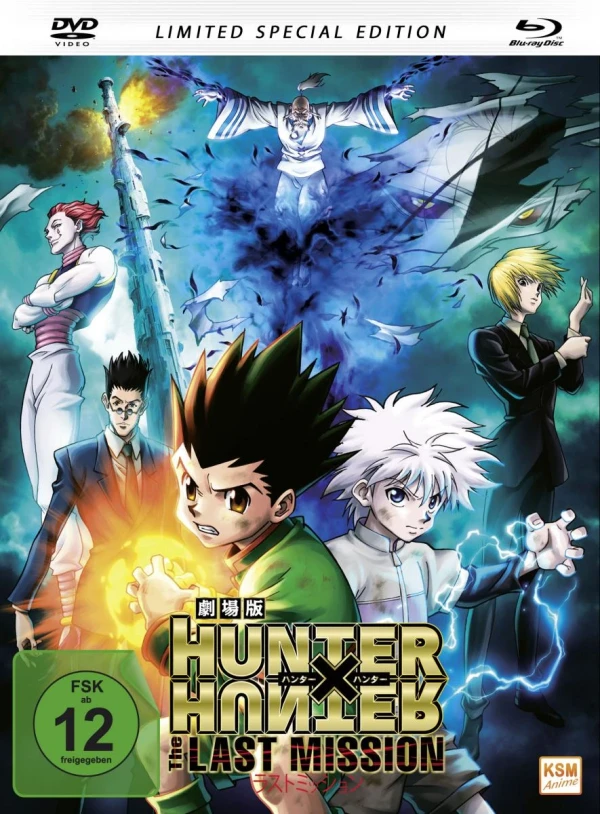 Hunter × Hunter: The Last Mission - Limited Mediabook Edition [Blu-ray+DVD]