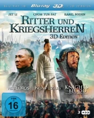 Ritter und Kriegsherren Edition - The Warlords / Konfuzius / Knights of Blood [Blu-ray 3D]