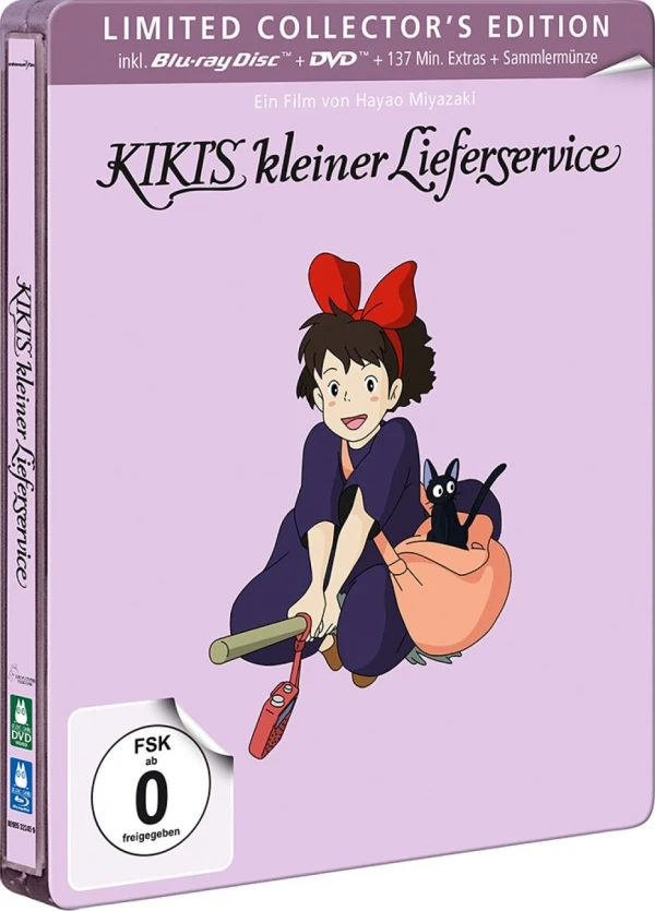 Kikis kleiner Lieferservice - Limited Steelbook Edition [Blu-ray+DVD]