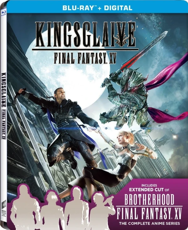 Kingsglaive: Final Fantasy XV + Brotherhood: Final Fantasy XV - Steelbook Edition [Blu-ray]