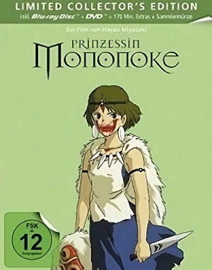 Prinzessin Mononoke - Limited Steelbook Edition [Blu-ray+DVD]